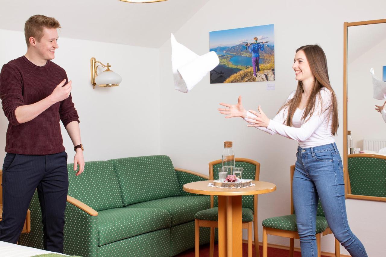 Hotel Garni Weberhausl Strobl Bagian luar foto
