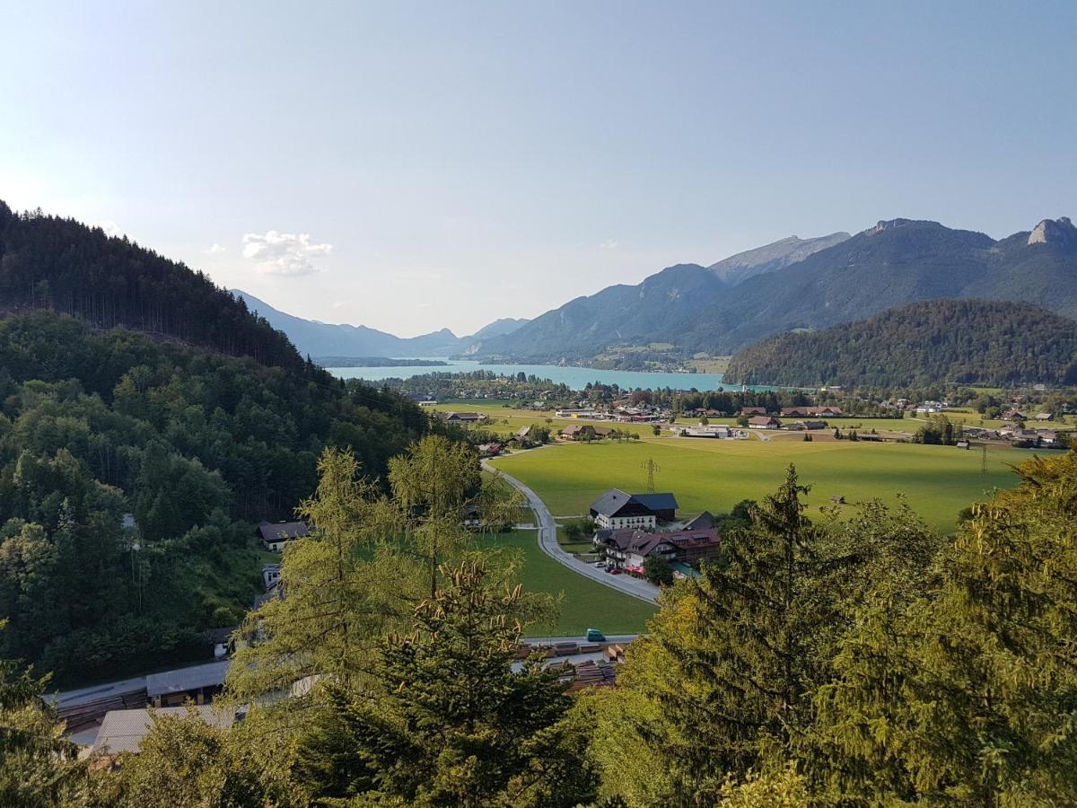 Hotel Garni Weberhausl Strobl Bagian luar foto